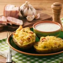 картофи пълнени