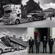 Вантажівка Scania V8 та його служба у Збройних Силах його