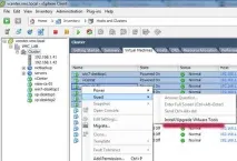 Яконовити VMware Tools для декількох віртуальних машин одночасно без перезавантаження-1 частина з яконовити