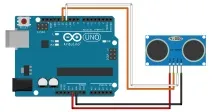 далекомер HC-SR04 arduino