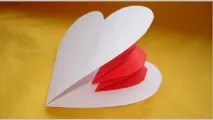 Cum să faci un Valentine valentine bricolaj din hârtie pe 14 februarie