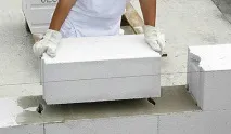 Кладка стін із газобетонних блоків кладка
