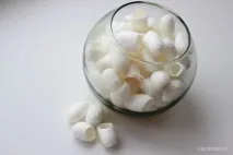 Кокони шовкопряда для обличчя шовкопряда