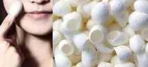 Кокони шовкопряда для обличчя вони