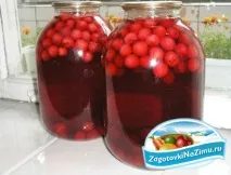 Компот череши череши