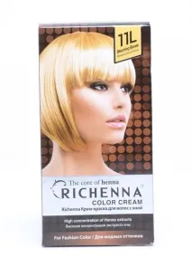 Крем-фарба для волосся з хною №11L (Bleaching Blonde) Richenna 1643731 в інтернет-магазині крем-фарба