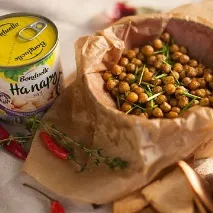 Кулінарні рецепти - Тост з арахісовим маслом, смаженими бананами та пастою з нуту - з фото та відео тост