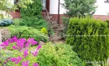 Сходи на ділянці та сходи в саду з натурального каменю, Художник Діма Ломати сходи