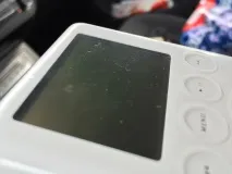 След това дисплея