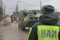 Люди з машин з чорними знаками, або Військова автоінспекція кримською мовою люди
