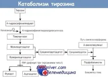 Порушення обміну амінокислот у дітей клініка, діагностика діагностика