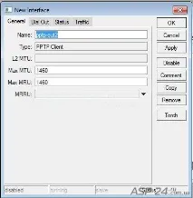 конфигуриране mikrotik