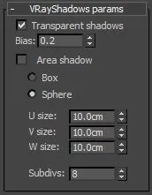 прозрачни обекти vrayshadow