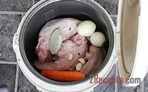 Відварна мова в мультиварці - покроковий рецепт з фото мова