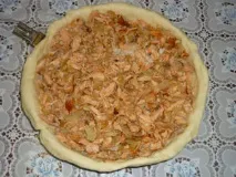 Пиріг з горбушею та рисом рисом