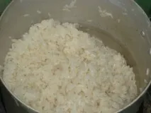 Пиріг з горбушею та рисом пиріг
