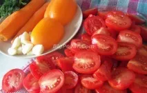 Помідори по-корейськи на зиму рецепт з фото, покроковеприготування фото