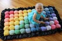 Чудова ковдра в техніці Bubble Quilt сантиметрів