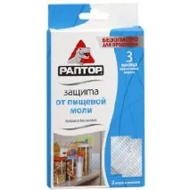 Раптор» у боротьбі проти молі, тарганів, клопів, мурах та мух молі