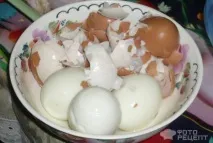 Рецепт Салат Казка, з грибочками та курячим філе рецепт