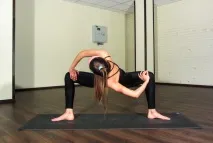 Розтяжка на шпагат, SLAVYOGA розтяжка
