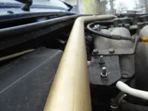 Розтяжка передніх стійок (підсилювач бризковиків, розтяжка лонжеронів) на класику інж. розтяжка