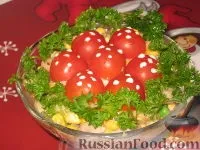 Салат з грибами, Салат з квасолею, Страви з грибів, рецепти з фото на 92 рецепти салат