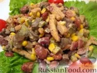 Салат з грибами, Салат з квасолею, Страви з грибів, рецепти з фото на 92 рецепти салат
