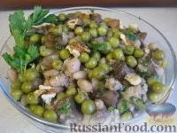 Салат з грибами, Салат з квасолею, Страви з грибів, рецепти з фото на 92 рецепти страви
