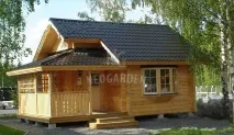 Садові дерев’яні будиночки економ класу під ключ, NeoGarden економ