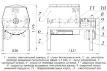 Саморобна бетонозмішувач з пральної машини матеріали та складання матеріали