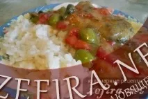 Курка з оливками - Кулінарні рецепти люблячої дружини оливками