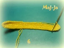 Майстер-клас в’язаний гачком бананчик, Країна Майстрів язаний