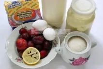 Сливи в тесті - смачний десерт з покроковими фото. десерт
