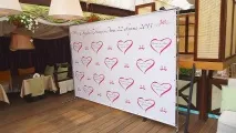 Весільний банер, Оригінальний банер на весілля – Студія «Кіт» весільний