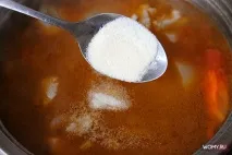 Супчик із манкою манкою