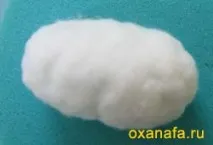 вълна сплъстяване сухо