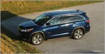 Тест-драйв гібридного позашляховика Toyota Highlander позашляховика
