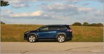 Тест-драйв гібридного позашляховика Toyota Highlander тест-драйв