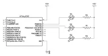 Триколірний RGB світлодіод і ШІМ(PWM) на мікроконтролері ATtiny2313, AVR Lab пристрої на триколірний