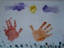 Варіанти малюнків пальчиками та долоньками, Країна Майстрів варіанти