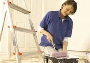 Вибір фарби для стін і стелі. стін
