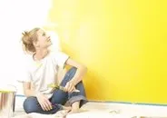 Вибір фарби для стін і стелі. покриття