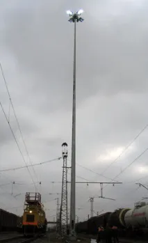 инсталация мачта