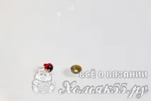 В’язана гачком свинка гачком