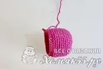В’язана гачком свинка свинка
