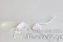 В’язана гачком свинка гачком