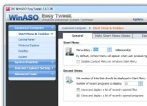 можете видите WinASO EasyTweak