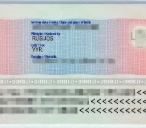 Тимчасовий дозвіл на проживання в Литві (ВНЖ), Літбук литві