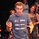 Актор московського театру провів майстер-клас для артистів донецької муздрами (ФОТО), ДАН провів